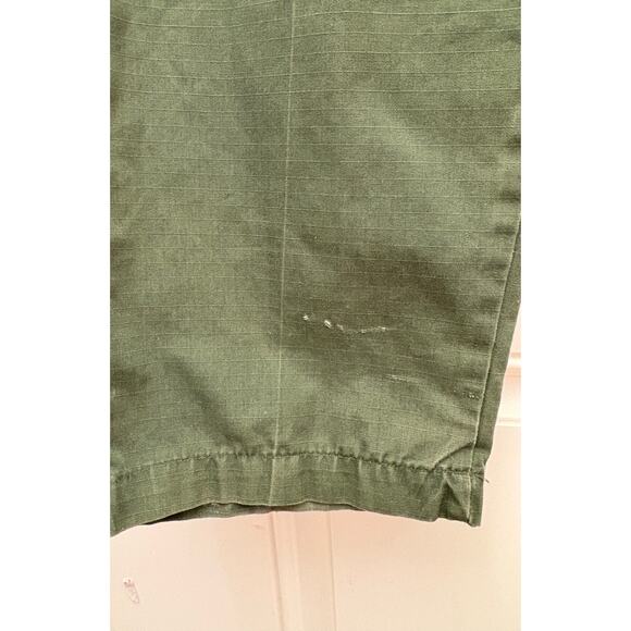 VTG Camco Military Cargo Olive Green Men’s Large 40 Ripstop Adjustable Waist USA - Picture 6 of 13
